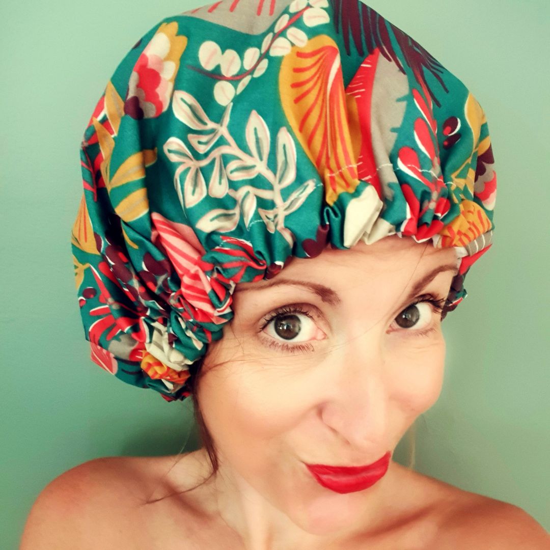 bonnet de cheveux fait main